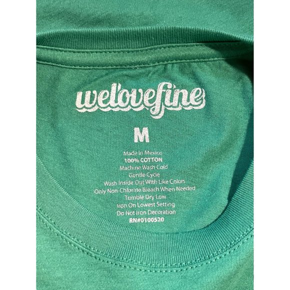 We Love Fine Sesame Street Grouch Green Shirt Size Medium - Picture 5 of 5